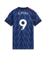 Arsenal Gabriel Jesus #9 Venkovní Dres pro Dámské 2025-26 Krátký Rukáv